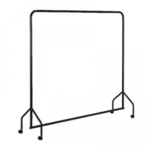 Image of Slingsby VFM Black Garment Rail 311416 SBY06349