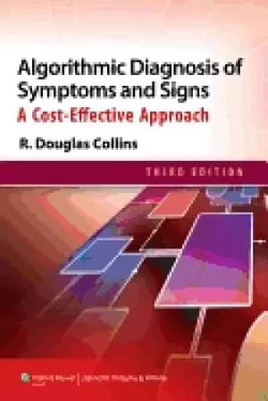 Image of algorithmic diagnosis of symptoms and signs a cost effective approach