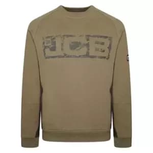 Image of JCB Trade Crew Sweatshirt Olive - M