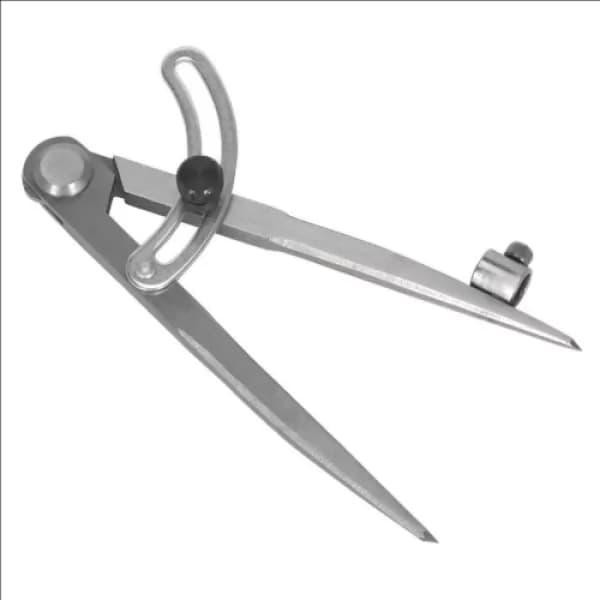 Image of Genuine SEALEY AK97107 Locking Wing Divider with Compass 150mm