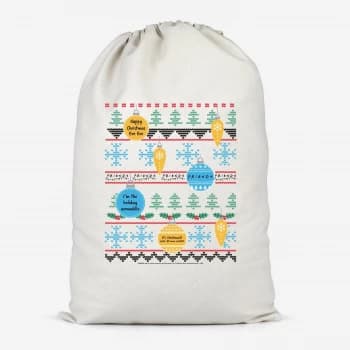 Image of Friends Baubles Cotton Storage Bag - Large