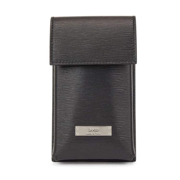 Image of Boss GalleryA Neck Pouch Black male One Size