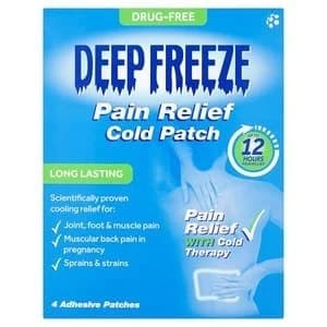Image of Deep Freeze Pain Relief Cold Patch 4s