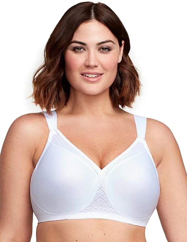 Image of Glamorise Glamorise 1080 Magic Lift Bra White - Glamorise - Size: 44C White Female 44C MS11411