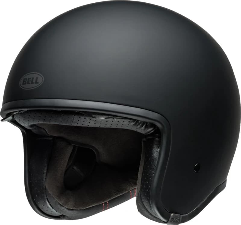 Image of Bell Tx 501 Matte Black Open Face Helmet Size L