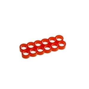 Image of E22 12-Slot Stealth Cable Comb - Red