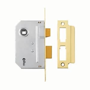 Image of Yale P-M246-PB-63 2 Lever Sashlock - Brass 64mm
