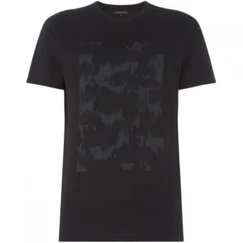 Image of Label Lab Camo Placement Print Tee - Khaki