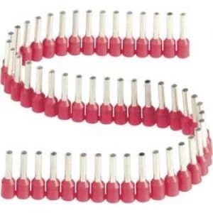 Image of Ferrule 1 x 1.50 mm2 x 8mm Partially insulated Red Vogt Verbind