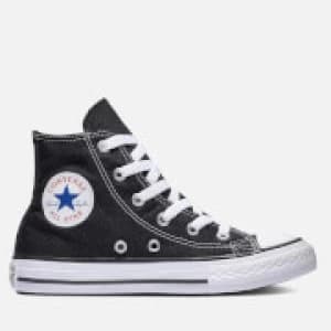Image of Converse Kids Chuck Taylor All Star Hi - Top Tainers - Black - UK 11 Kids