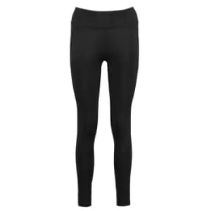 Image of Gamegear Womens/Ladies Full Length Sports Leggings (16) (Black)