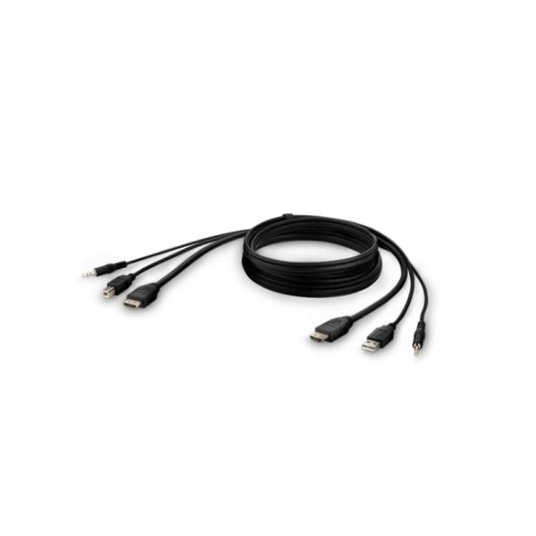 Image of Linksys Belkin F1DN1CCBL KVM cable Black 1.8 m F1DN1CCBL-HH6t