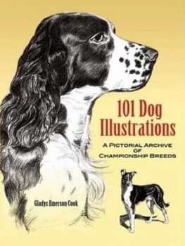 Image of 101 Dog Illustrations by Gladys Emerson Cook Paperback
