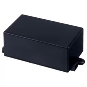 Image of R-TECH 301793 ABS Utility Box Black with Cable Outlets 65 x 38 x 27mm