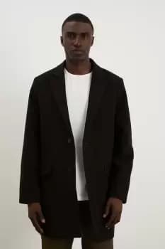 Image of Mens Signature 2 Button Epsom Coat