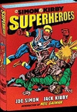 Image of simon and kirby superheroes