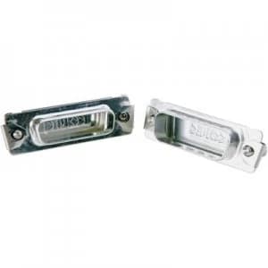 Image of D SUB shielded cap Conec 165X16769X Silver