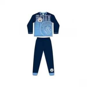 Image of 11-12 Years Man City Sublimation Print Pyjamas 33895