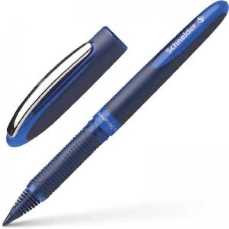 Image of APC Scheider One Business Rollerball Ultra-Smith Tip Line Width appox 0.6mm Blue Ink (Pack 10) - 183003 183003