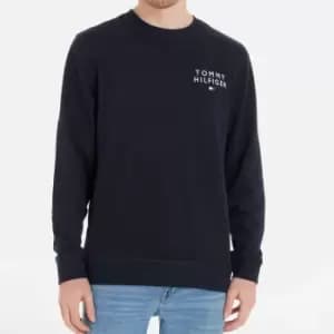 Image of Tommy Hilfiger Cotton Logo Sweatshirt - XL