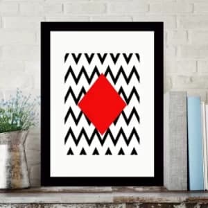 Image of SC6954376636 Multicolor Decorative Framed MDF Painting