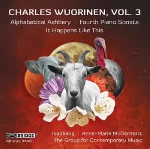 Image of Charles Wuorinen Alphabetical Ashbery/Fourth Piano Sonata/ - Volume 3 by Charles Wuorinen CD Album