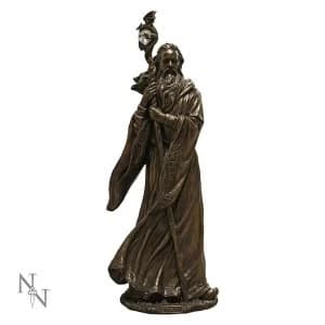 Image of Bronze Merlin Large Figurine
