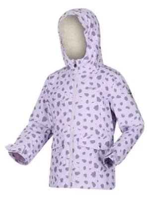 Image of Boys, Regatta Kids Bixby Waterproof Jacket, Lilac Multi, Size 13 Years