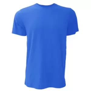 Image of Canvas Unisex Jersey Crew Neck T-Shirt / Mens Short Sleeve T-Shirt (XS) (True Royal)