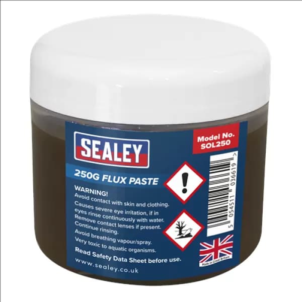 Image of Genuine SEALEY SOL250 Flux Paste 250g Tub