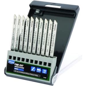 Image of Wickes Universal Fine Cut Jigsaw Blade for Wood Pack 10