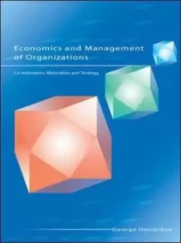 Image of Economics and management of organizations by George Hendrikse