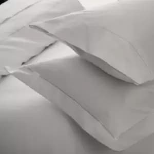 Image of Belledorm 1000TC Egyptian Cotton Square Oxford Pillowcase (65 x 65cm) (Platinum) - Platinum
