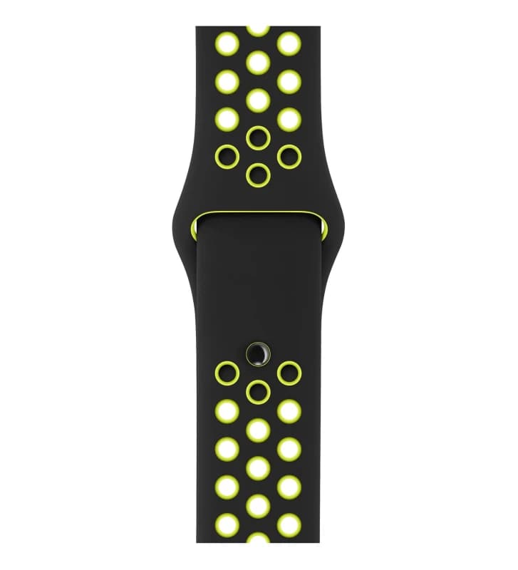 Image of Apple 38mm Black/Volt Nike Sport Band