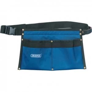 Image of Draper Heavy Duty Double Pocket Nail Pouch