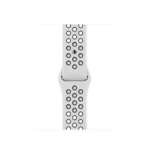 Image of Apple ML843ZM/A Smart Wearable Accessories Band Black Platinum Fluoroelastomer