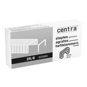 Image of Staples 26/6Mm 5000Pcs