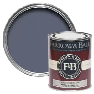 Image of Farrow & Ball Modern Eggshell Paint No. 308 Wine Dark - 750ml