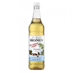 Image of Monin Sugar Free Hazelnut Coffee Syrup 1litre Plastic NWT1387