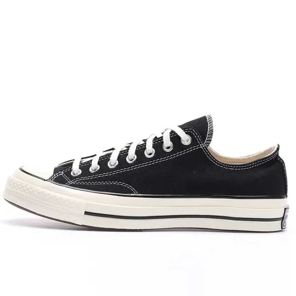 Image of Converse Chuck Taylor As '70 Ox, Black/black/egret Unisex 35