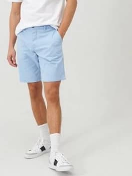 Image of Lyle & Scott Chino Shorts - Light Blue, Size 34, Men