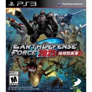 Image of Earth Defense Force 2025 Game