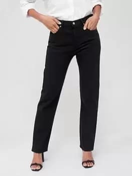 Image of Levis 501® Crop Jean - Dark Wash, Denim, Size 31, Length 28, Women