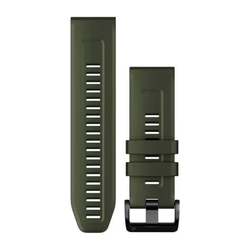 Image of Garmin 010-13117-03 QuickFit 26mm Strap Only Moss Silicone Watch