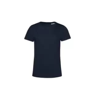 Image of B&C Womens/Ladies E150 Organic Short-Sleeved T-Shirt (3XL) (Navy)