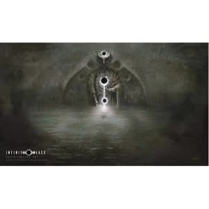 Image of White Night, Black Stars, Dim Carcosa Playmat
