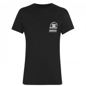 Image of DC Arch Logo T-Shirt - Black/White