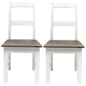 Image of Charles Bentley Hampton Dining Chairs - Set of 2