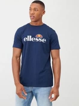 Image of Ellesse Sport Giniti 2 T-Shirt - Navy, Size S, Men