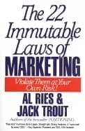Image of 22 immutable laws of marketing violate them at your own risk
